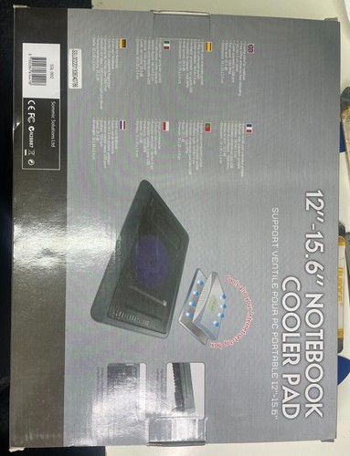 Laptop Cooler Pad Notebook for 12''- 15.6'' cooling pad new - Picture 2 of 2