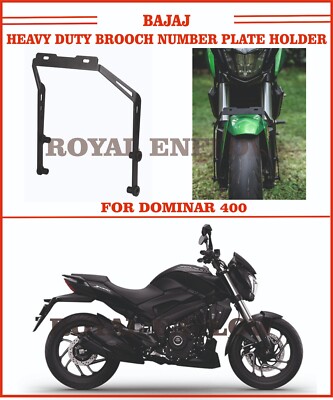 Bajaj Heavy Duty Brooch Number Plate Holder For Dominar 400
