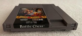 Vtg 1990 Battle Chess NES Cartridge Manual Slipcase Data East