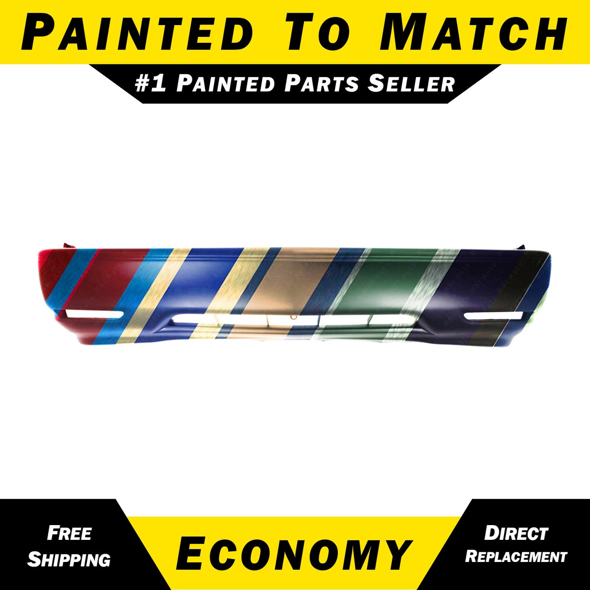 NEW Painted to Match - Front Bumper Cover Replacement for 1999