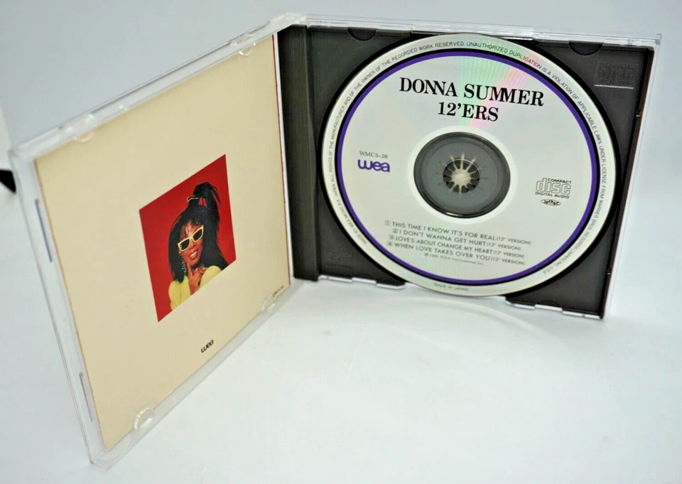 Donna Summer : 12" ERS CD Album  (JAPAN 1989 PRESS - No OBI) - RARE - Image 3 of 3