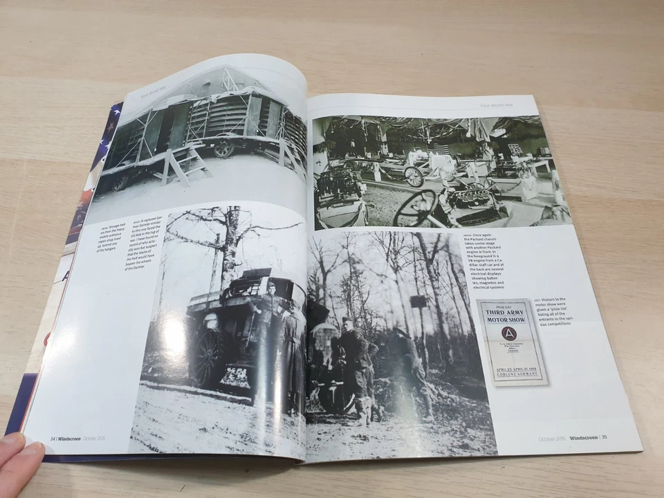 WINDSCREEN Military Vehicle Trust Magazine Issue 150 October 2015 - Image 4 of 4