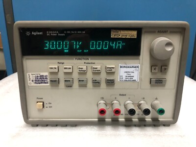 Agilent/Keysight E3632A 120W DC Power Supply, 15V, 7A or 30V, 4A