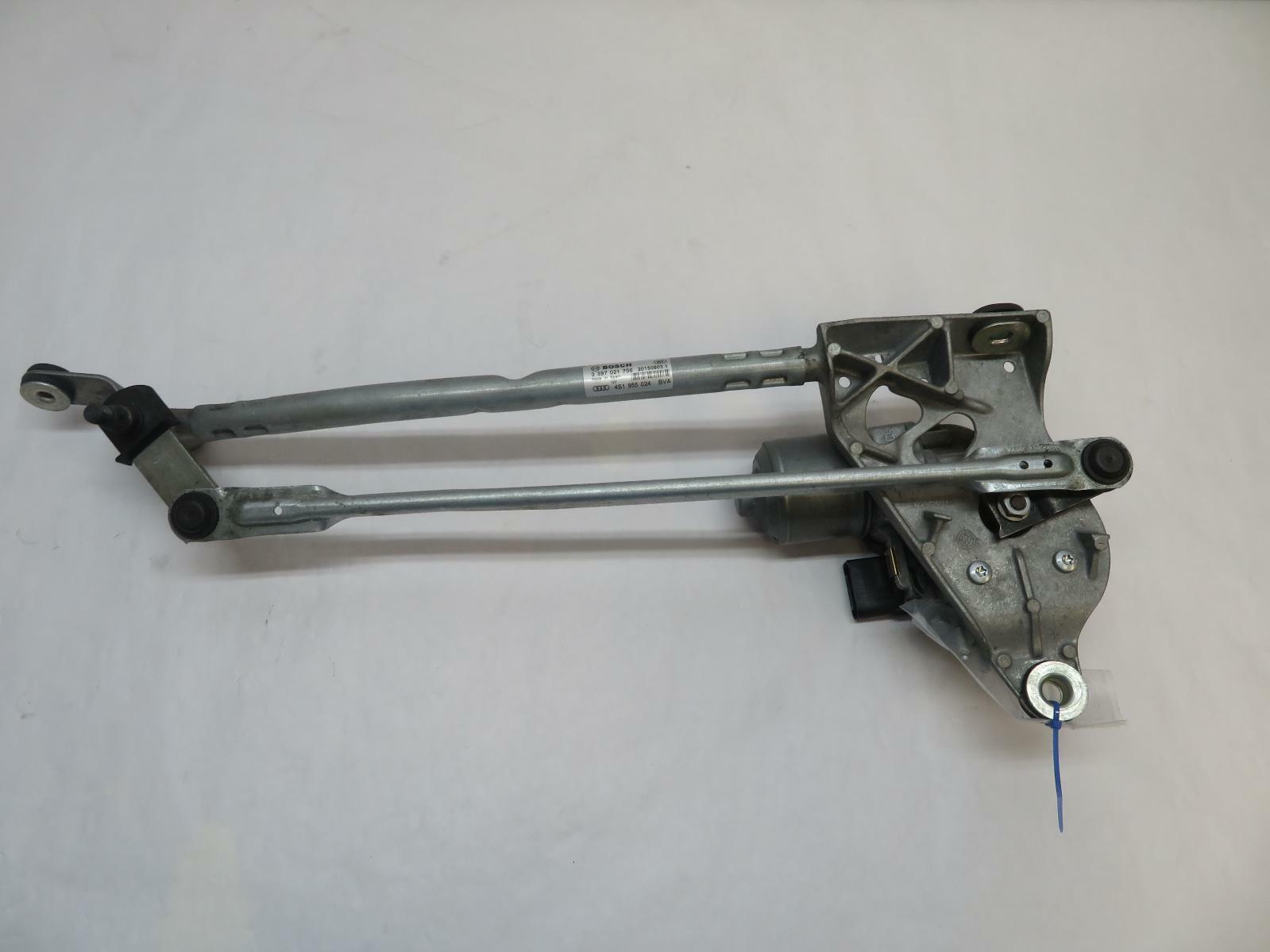 2017 AUDI  R8 FRONT WIPER ARM MOTOR OEM 4S1955024 BOSCH LINKAGE ASSEMBLY