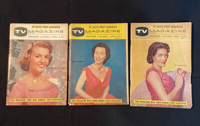 TV MAGAZINE St. Louis Post-Dispatch 1956, Collins, Myerson, Meriwether, RARE
