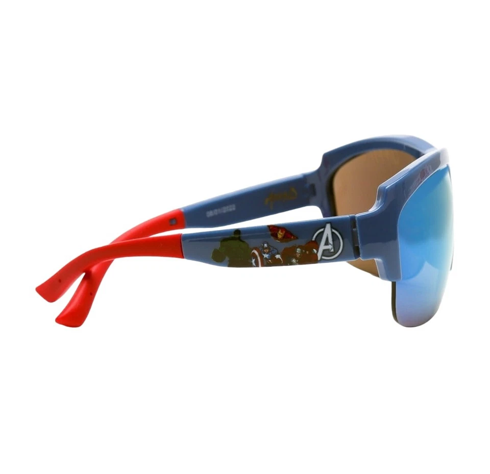 New Boys Marvel Avengers Red Blue Costume Sunglasses Iron Man Hulk America - Image 2 of 4