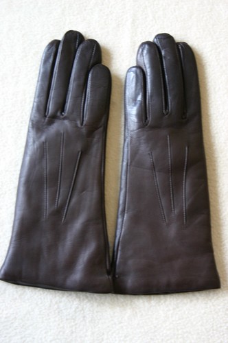 Edle gefütterte Lederhandschuhe Handschuhe Damen echtes Leder Schurwolle RSL - Picture 5 of 7