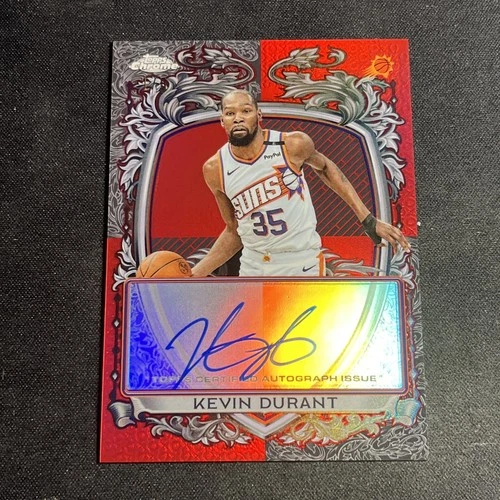 2025 Topps Signature Kevin Durant Red (RAW)