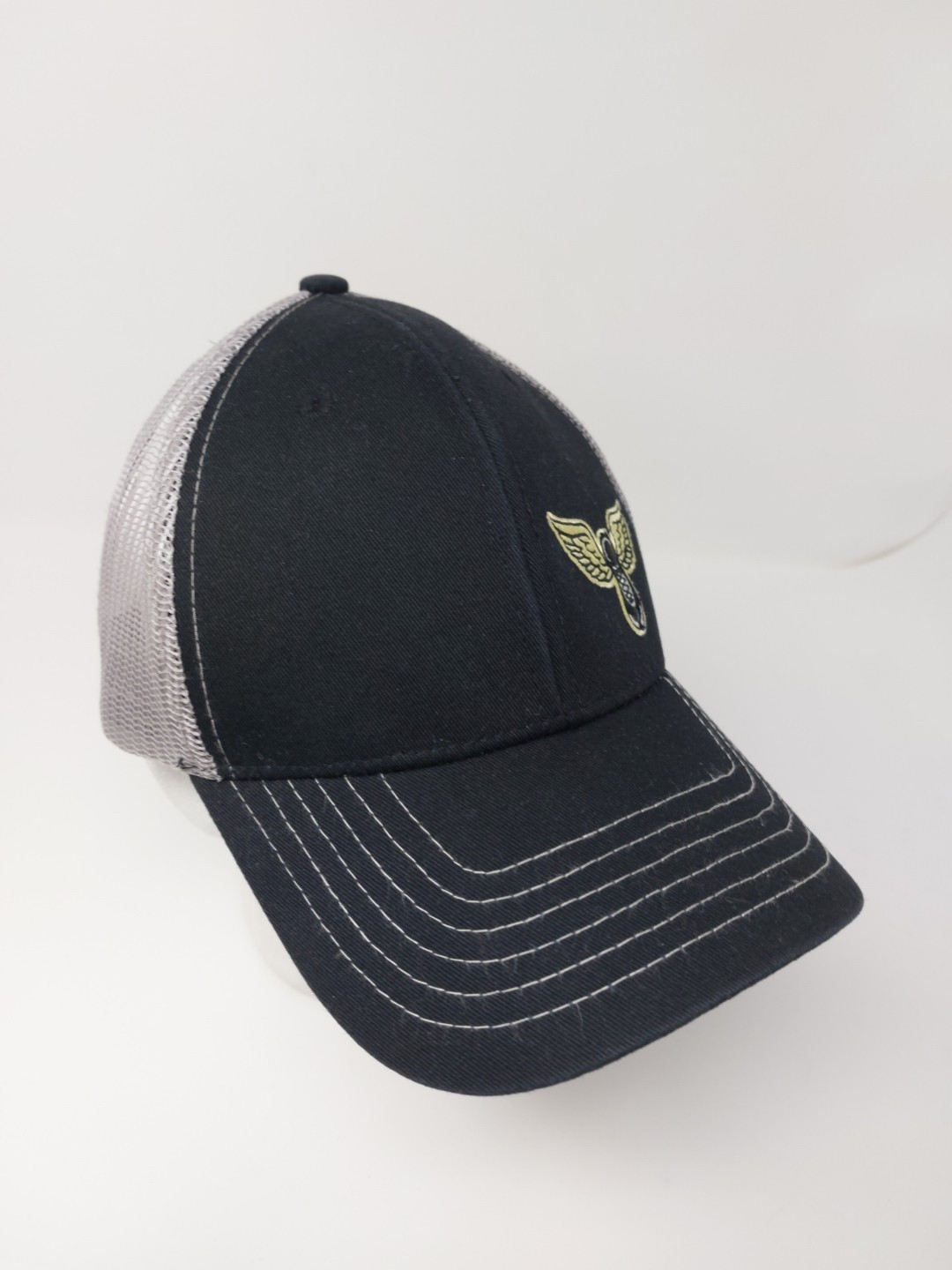 Ghost Runner Brewery Snapback Hat Adjustable Mesh… - image 3