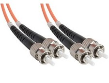 Unirise 5m ST-ST 5m ST ST Orange fiber optic cable - FJ6STST-05M - 893339025475