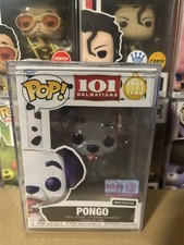 Funko Pop! Pongo (Facet) #1723 101 Dalmatians w/ Protector ECCC Exclusive NEW