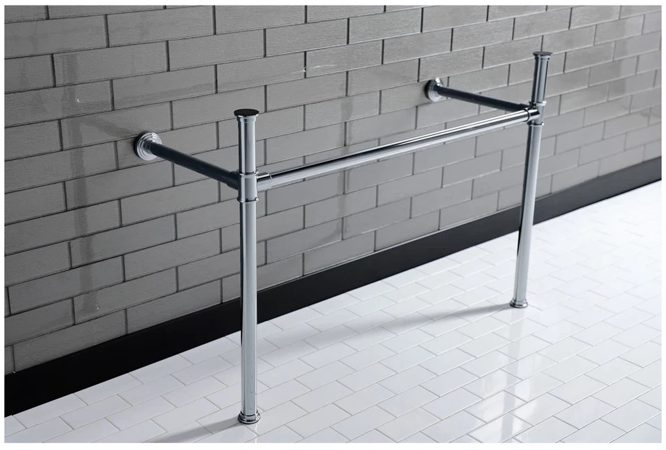 Kingston Brass VPB1488 Imperial Stainless Steel Console Legs Only - Chrome - Image 4 of 4