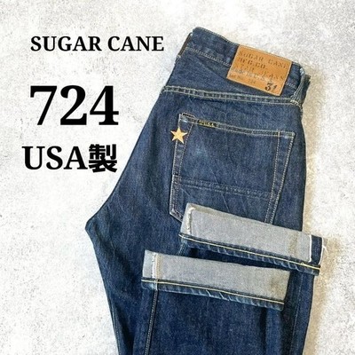 Sugar Cane Herren Denim Jeans W31 Indigo Used Vintage Made in USA