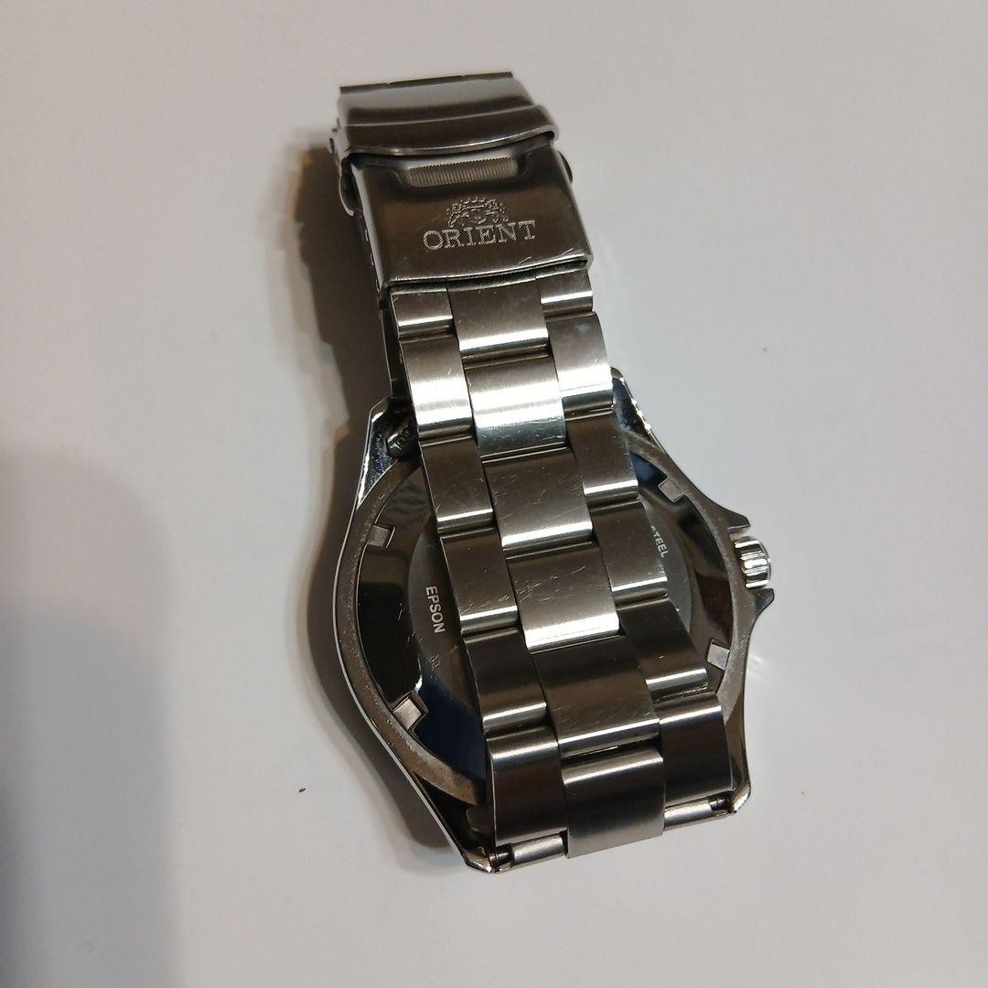 Orient Automatic Diver Watch Timepiece Black Stai… - image 3