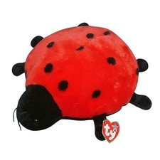 Ty Large Plush Beanie Buddy - Lucky the Ladybug  MWMT