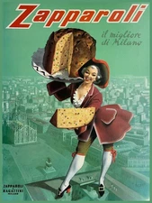 14050.Decor Poster.Room wall vintage Interior  design.Italian Fruit Cake.Bakery