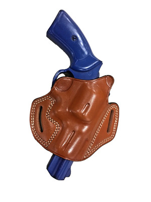 Leather Holster S&W N Frame Model 29 / RUGER GP100 / CA PitBull 45 (# 6042 BRN)