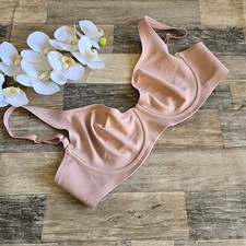 Soma Essentials Pink Unlined Scoop Balconette Underwire Bra 38DD