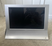 Sony MFM-HT75W 17" HDTV-Ready LCD TV/PC Display w/OEM Remote Tested Works