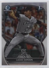 2023 Bowman Draft Chrome Refractor Lucas Gordon #BDC-126 12yh