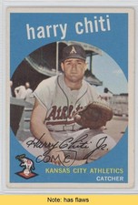 1959 Topps Harry Chiti #79 READ 9bq