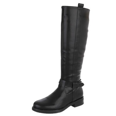 Women's boots with zip Ital design 3325 in black