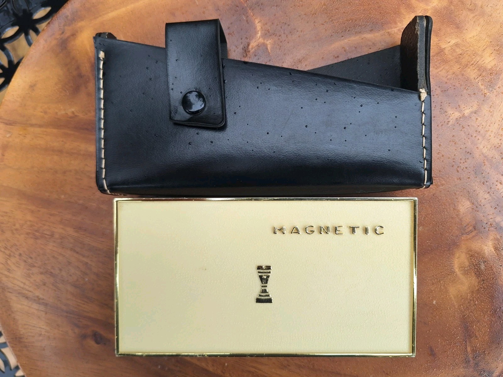 Travel Multi-Game Magnetic Game Board ~ 4 Games in Small Travel Case.