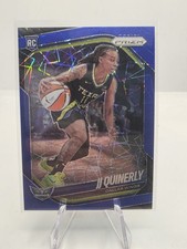 2025 Panini Prizm WNBA #95 JJ Quinerly Blue Velocity Prizms