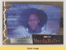 2022 Marvel Studios' WandaVision Gold Monica Rambeau Bursting In #61 READ 6o2