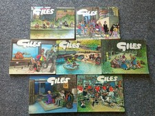 Giles Cartoon Sunday And Daily Express Books Series 24, 26, 27, 29, 35, 36, 37
