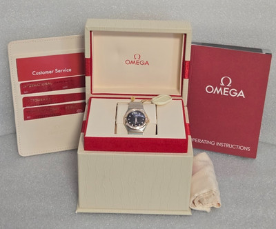 Omega Constellation Rose Gold & Steel Brown Dial 24mm Quartz 123.25.24.60.63.001