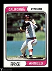 1974 Topps #20 California Angels HOF Nolan Ryan Baseball Card EX