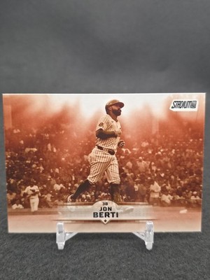 2025 Topps Stadium Club #44 Jon Berti Chicago Cubs Sepia