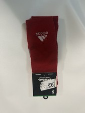 size small red adidas Over The Calf Baseball Socks.