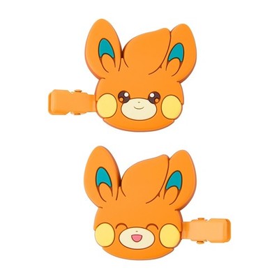 Pokemon Center Pawmi Bangs Hair Clip Set Different Expressions