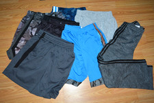 LOT OF 7 6 SHORTS 1 SPORT PANTS BOYS SZ 10-14 GUC