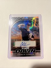 2025 Leaf Baseball Nation Charlie Condon Rookie Auto 14/15