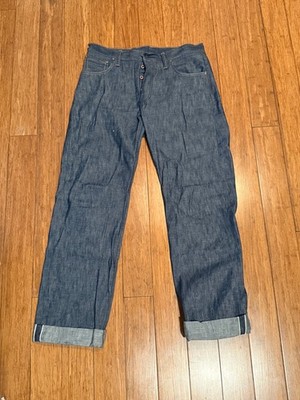 Left Field NYC Smokestack Selvedge Jeans 34x34 11.5 oz ''Jelt'' Denim