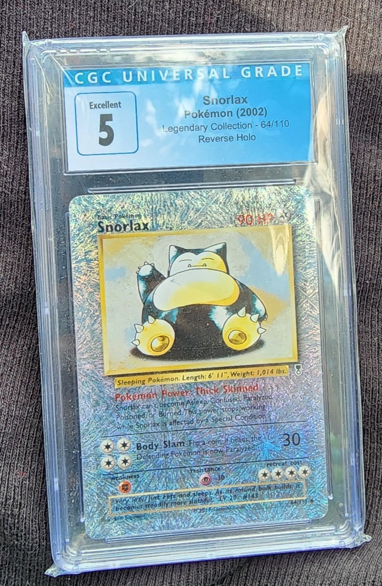 Snorlax 64/110 Legendary Collection Reverse Holo for sale online