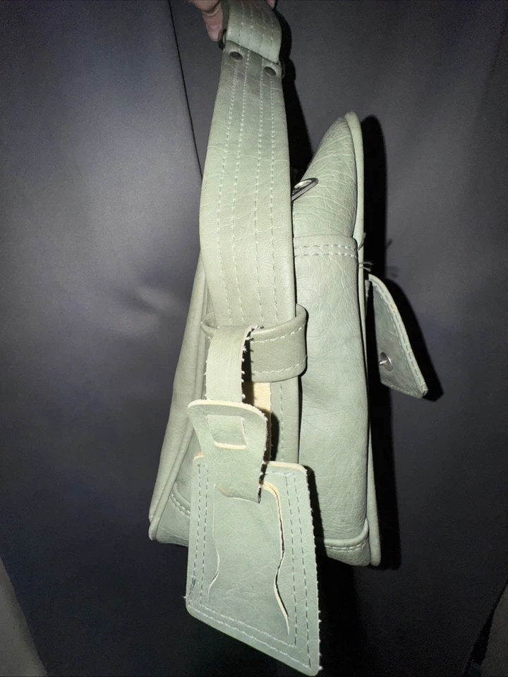 Bolso de hombro Samsonite Córdoba Weekender de colección años 70 verde para llevar Foto 3 de 4