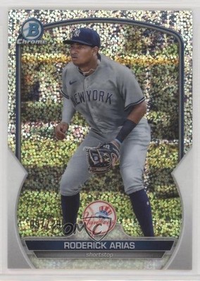 2023 Bowman Chrome Prospects Speckle Refractor /299 Roderick Arias #BCP-135 0hw6