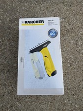KARCHER WV50 Rechargeable cordless Window Vacuum Squeegee + charger, papers, box