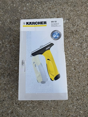 #ad KARCHER WV50 Rechargeable cordless Window Vacuum Squeegee charger papers box $29.99