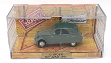 Vintage Norev 1:43 1963 Citroen 2CV AZAM Light Green MIB France