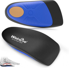 Plantar Fasciitis Inserts for Heel Pain - FSA HSA Eligible Arch Support Heel