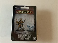 Necromunda Athera, Blade of the Matriarch-Escher House Agent Miniature Figure