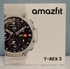 Amazfit T-Rex 3 48.5mm Fitness Smart Watch w/ Voice Control (Gray) -Sealed