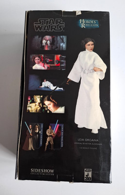 Sideshow Collectibles Hot Toys STAR WARS StarWars Figur Princess Leia Organa OVP