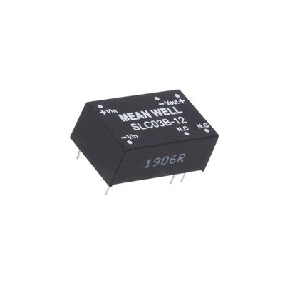 SLC03B-12 Wandler: DC/DC 3W UEing: 18-36VDC UAusg: 12VDC IAusg: 250mA THT MEAN W