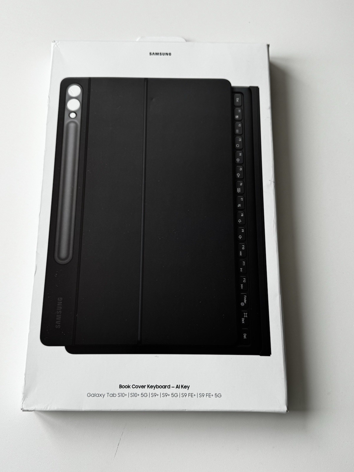 Samsung Book Cover Keyboard Trackpad Tab S10+ S9+ S9 FE+ AI Key